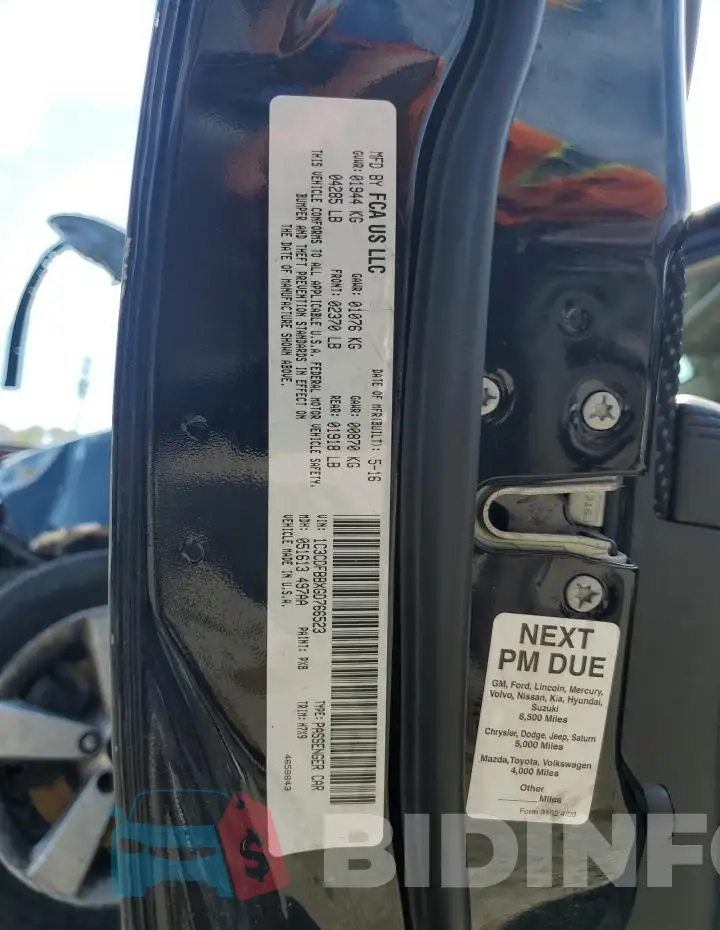 1C3CDFBBXGD766523 Photo# 12