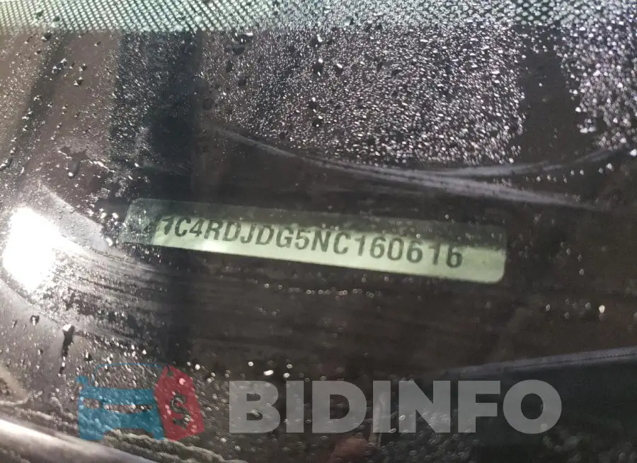 1C4RDJDG5NC160616 Photo# 14