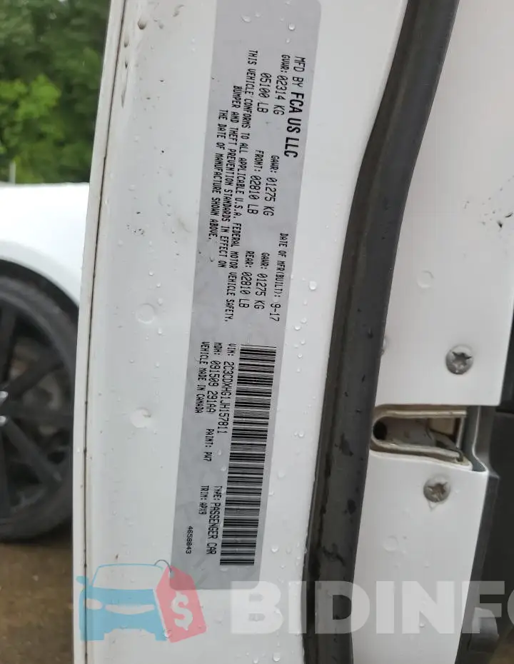 2C3CDXHG1JH157811 Photo# 12