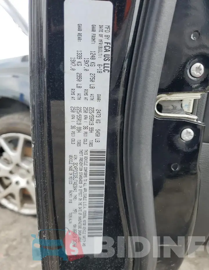 3C4PDCEG5JT463041 Photo# 14