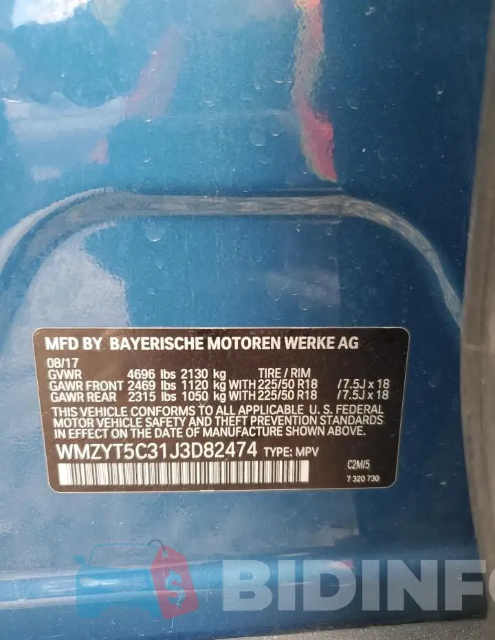 WMZYT5C31J3D82474 Photo# 12