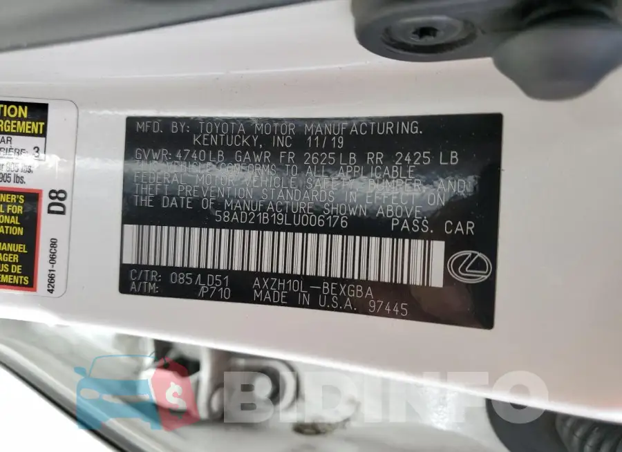58AD21B19LU006176 Photo# 13