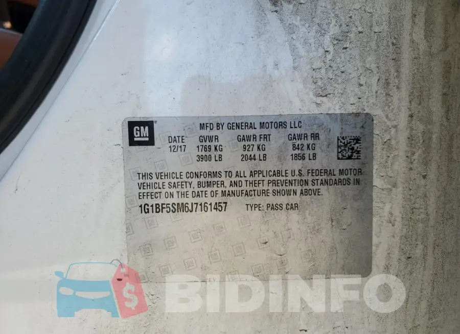 1G1BF5SM6J7161457 Photo# 12