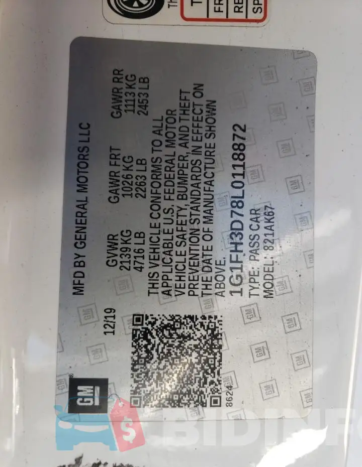 1G1FH3D78L0118872 Photo# 12