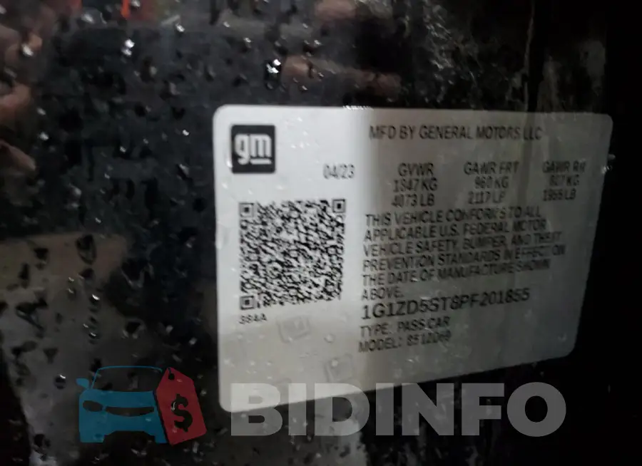 1G1ZD5ST8PF201855 Photo# 12