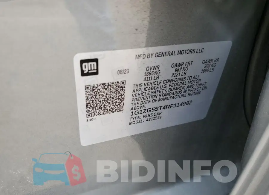 1G1ZG5ST4RF114982 Photo# 12