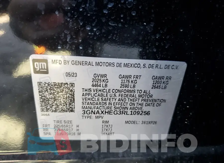 3GNAXHEG3RL109256 Photo# 13