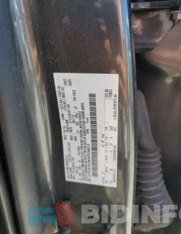 1FTEW1EG8GFD38513 Photo# 12