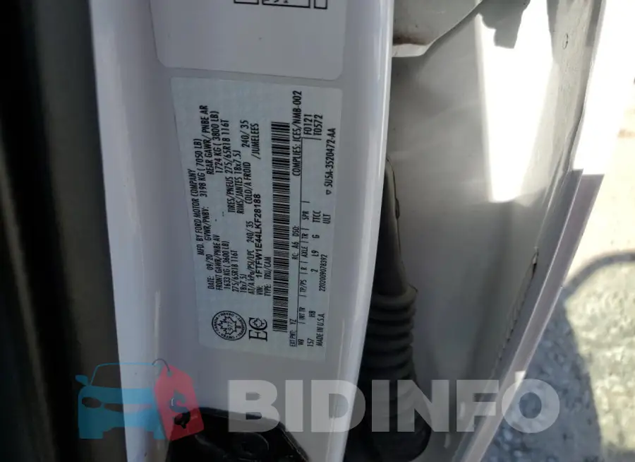 1FTFW1E44LKF28188 Photo# 12
