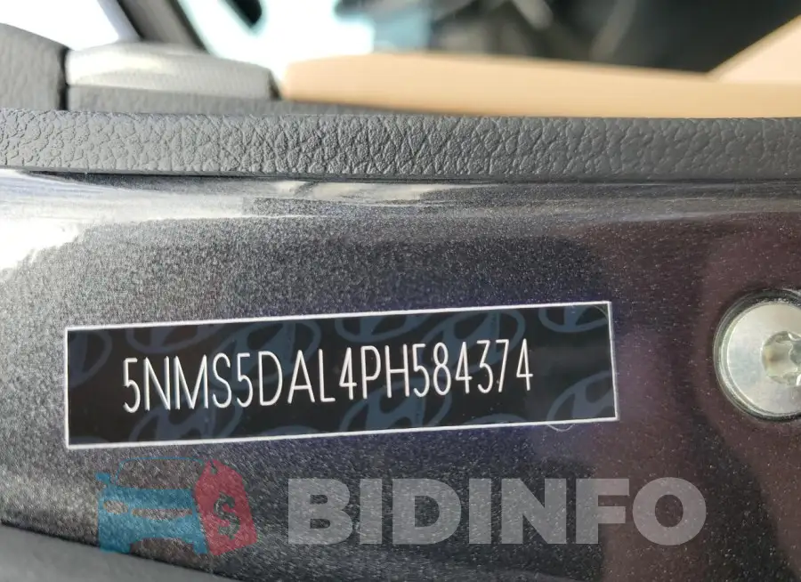 5NMS5DAL4PH584374 Photo# 13