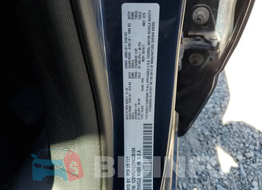1C6RREFG2NN336104 Photo# 12