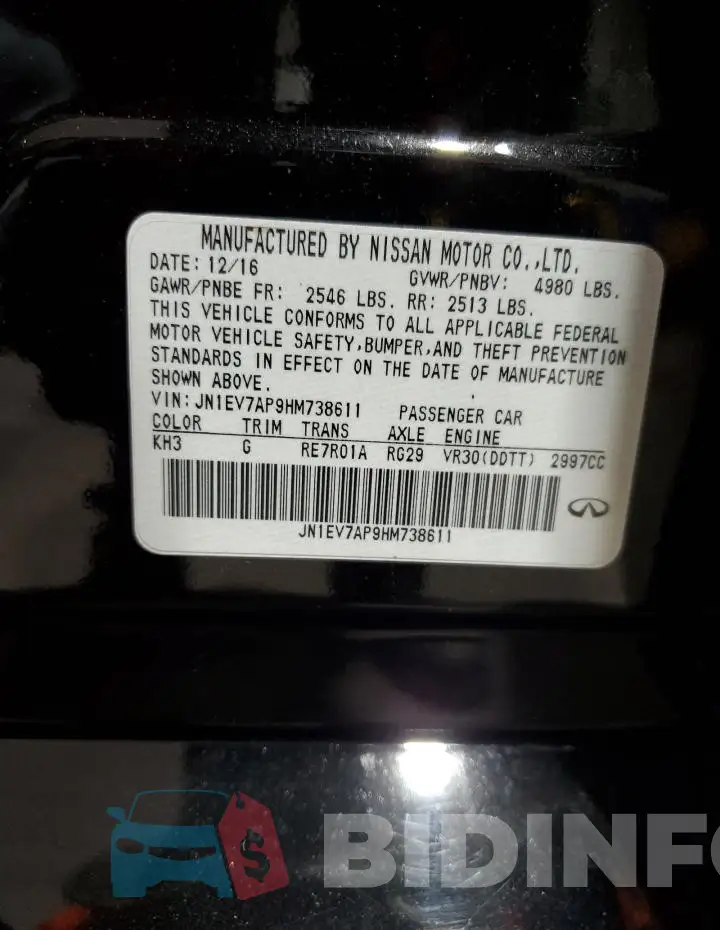 JN1EV7AP9HM738611 Photo# 12