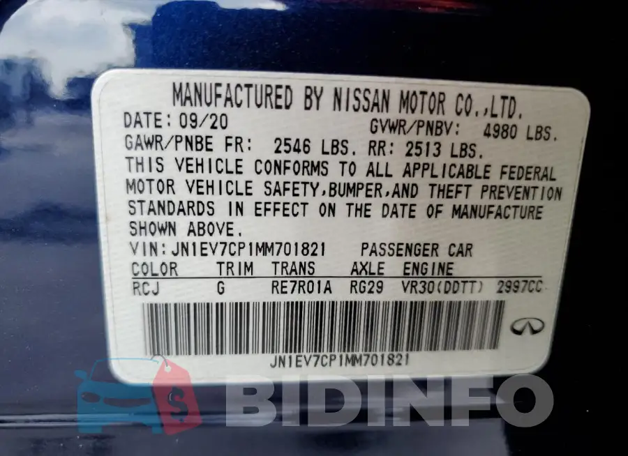JN1EV7CP1MM701821 Photo# 12