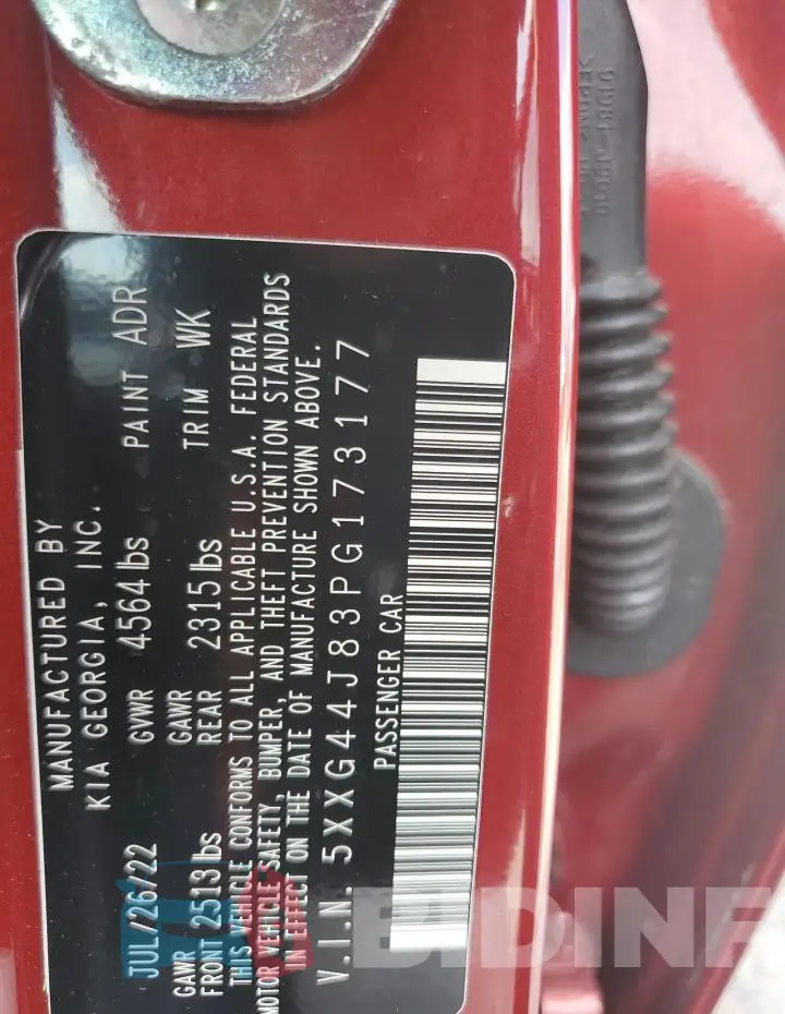 5XXG44J83PG173177 Photo# 12