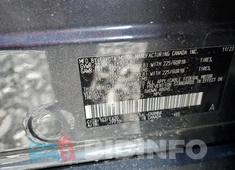 2T3B6RFV5RW052425 Photo# 14