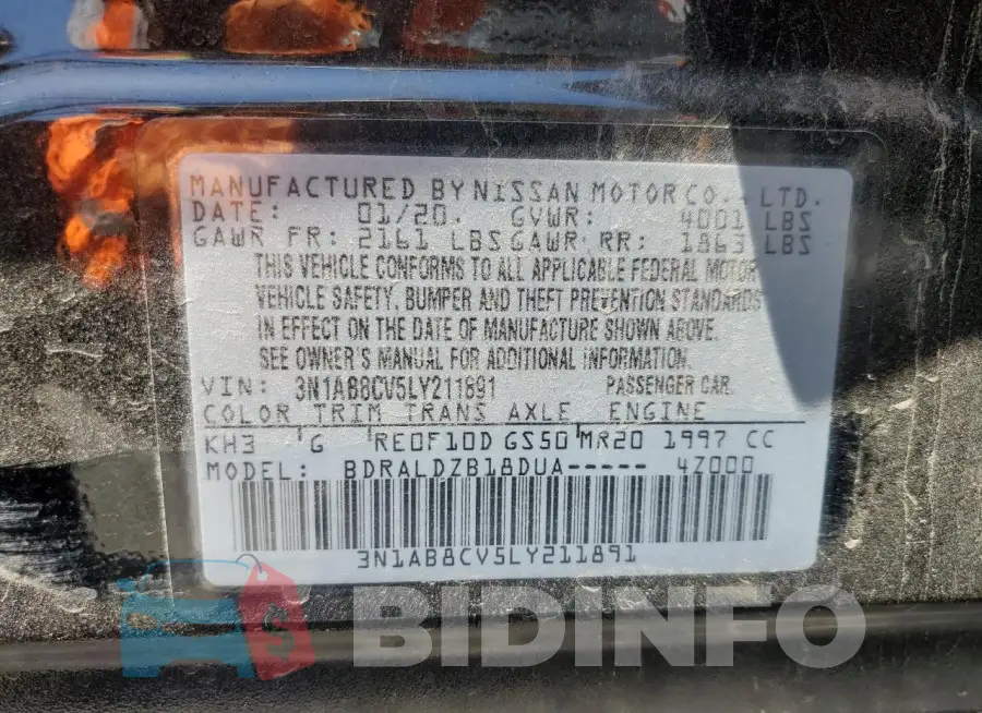3N1AB8CV5LY211891 Photo# 12