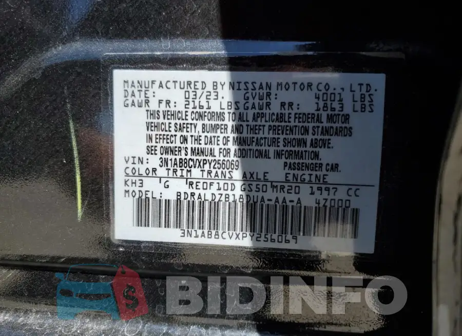 3N1AB8CVXPY256069 Photo# 12