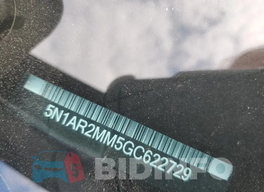 5N1AR2MM5GC622729 Photo# 12