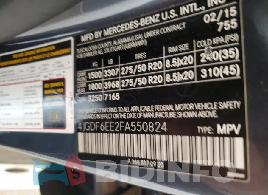 4JGDF6EE2FA550824 Photo# 13