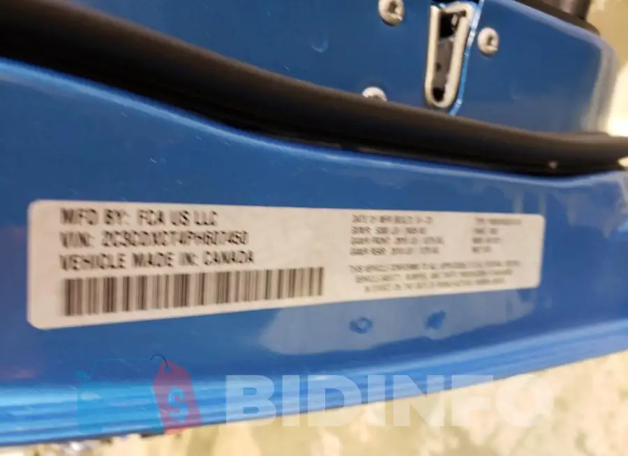 2C3CDXCT4PH607450 Photo# 13