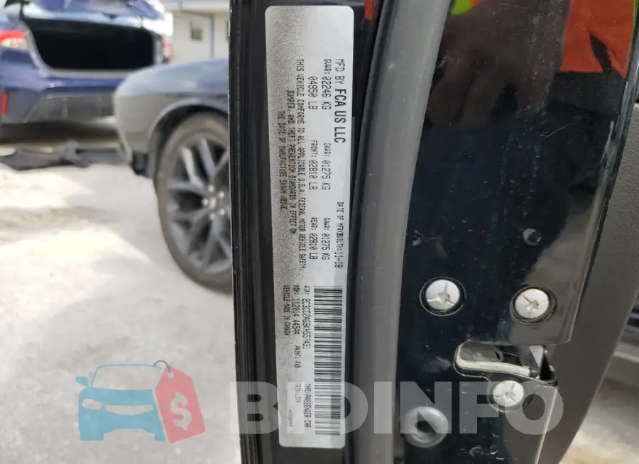 2C3CDZAG9KH557431 Photo# 13