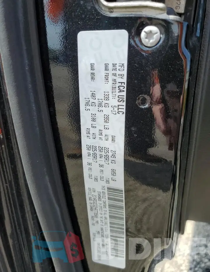 2C4RDGEG2HR779509 Photo# 13