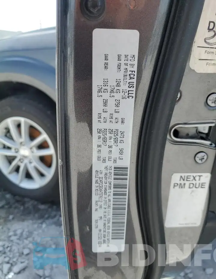 3C4PDCBGXHT576112 Photo# 13