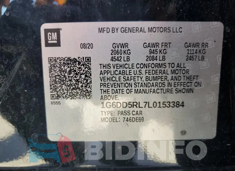 1G6DD5RL7L0153384 Photo# 12