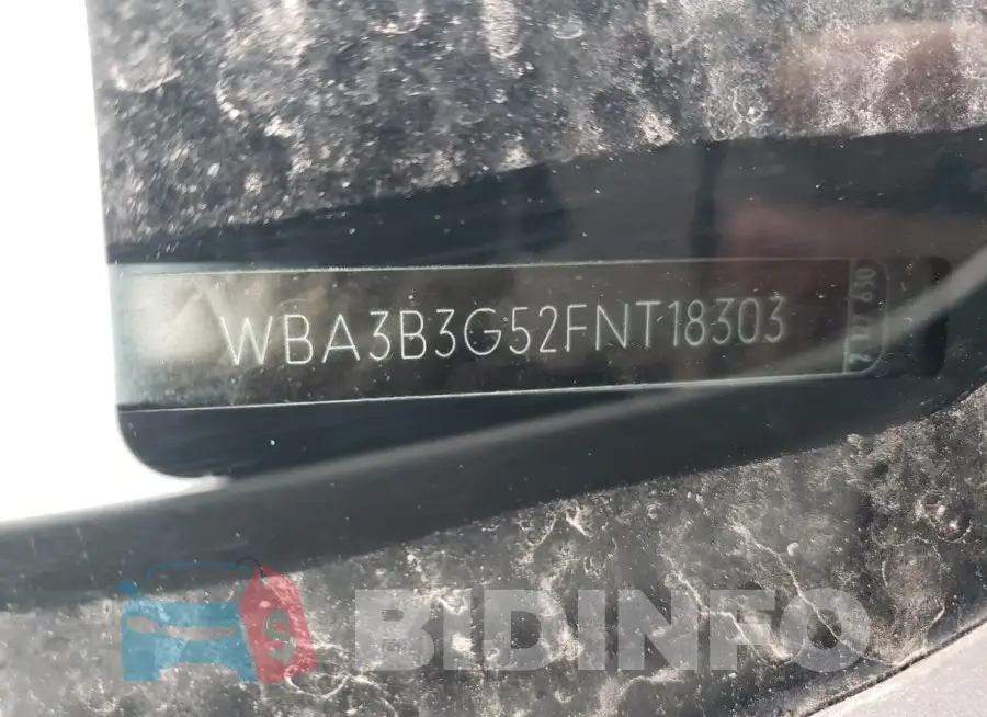 WBA3B3G52FNT18303 Photo# 12