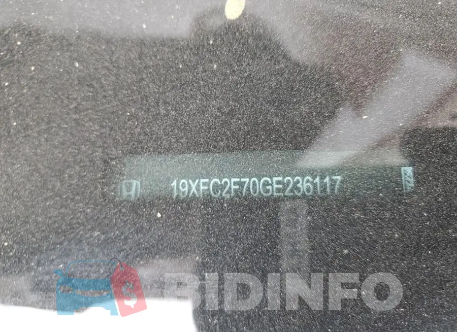 19XFC2F70GE236117 Photo# 12