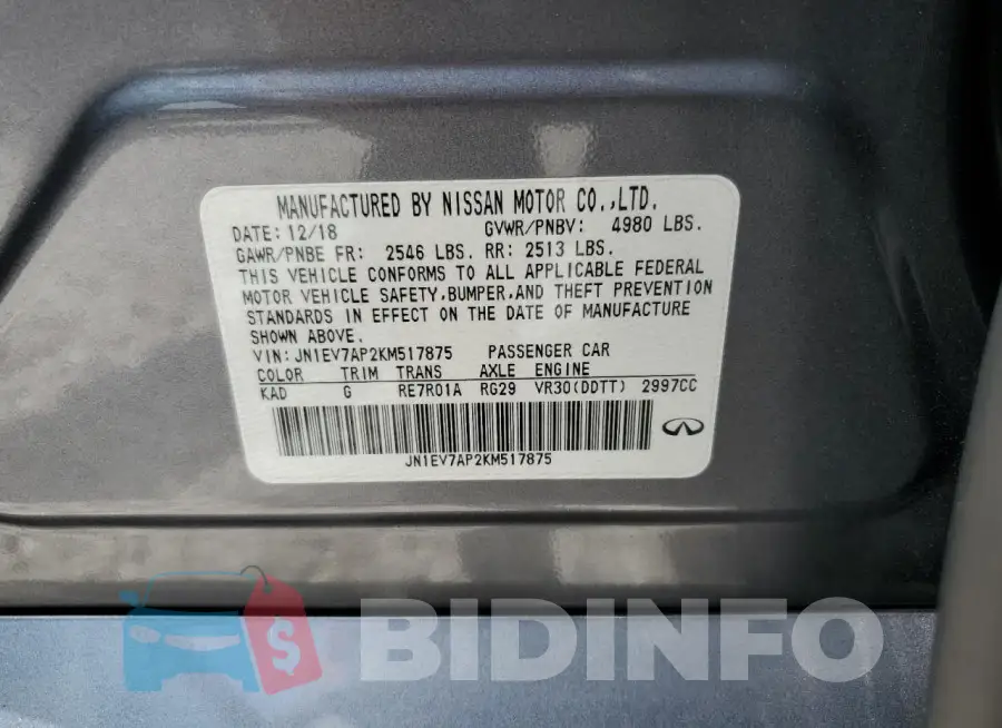 JN1EV7AP2KM517875 Photo# 12