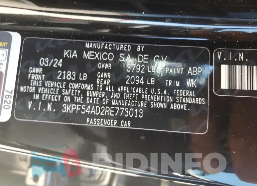 3KPF54AD2RE773013 Photo# 13