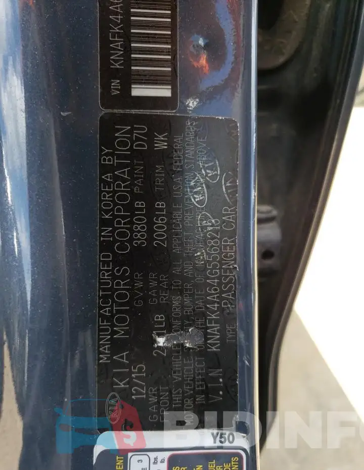KNAFK4A64G5568213 Photo# 12