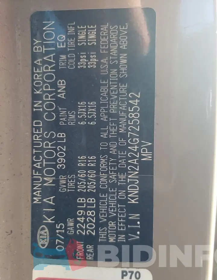 KNDJN2A24G7258542 Photo# 13
