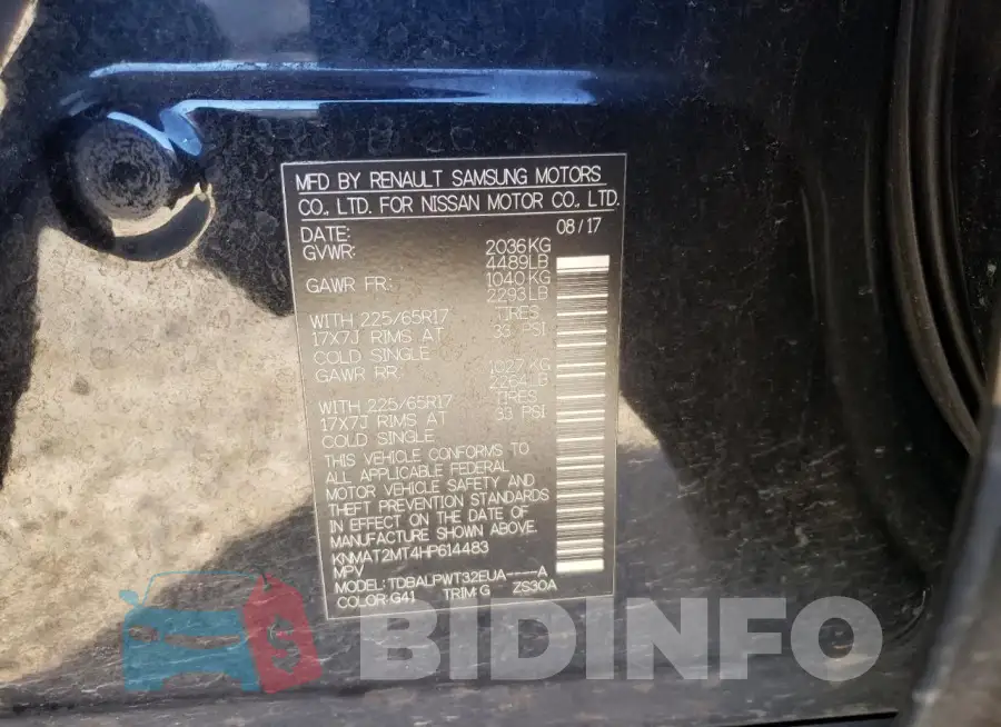 KNMAT2MT4HP614483 Photo# 12