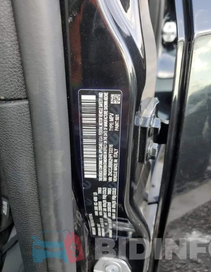 ZACCJBBB2HPF33316 Photo# 13