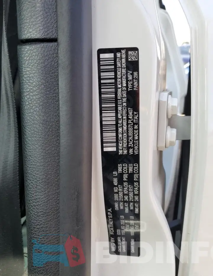 ZACNJBBB7LPL49407 Photo# 13