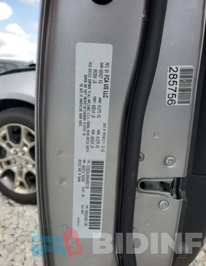 2C3CDXJGXGH282129 Photo# 13