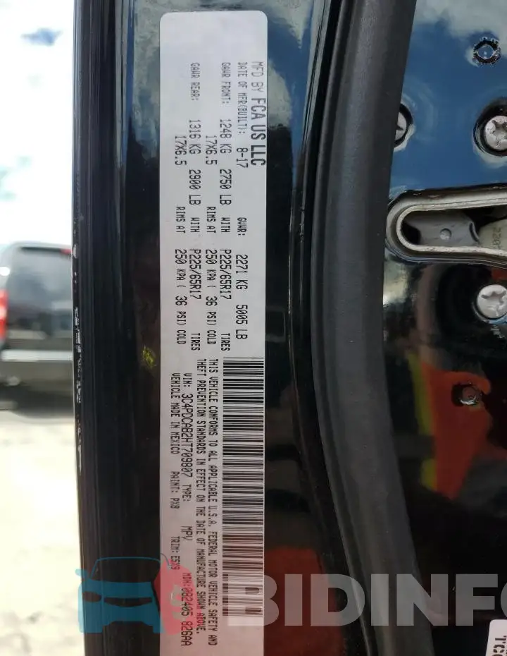 3C4PDCAB2HT709807 Photo# 13