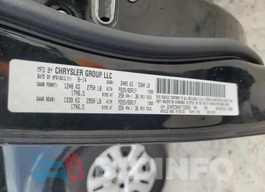 3C4PDCABXFT525681 Photo# 13