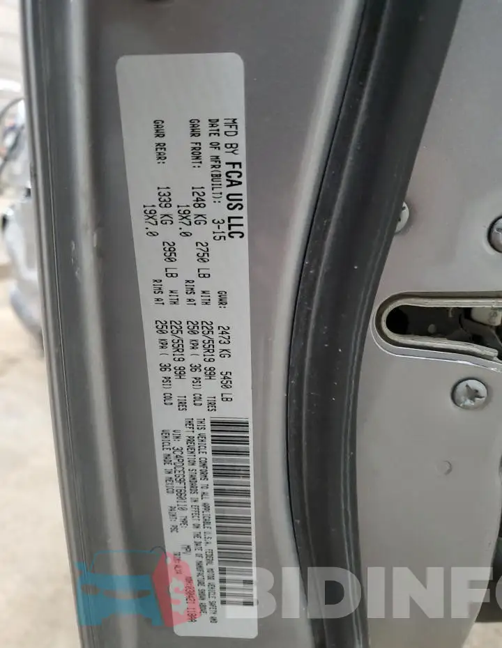 3C4PDCEG9FT660110 Photo# 12