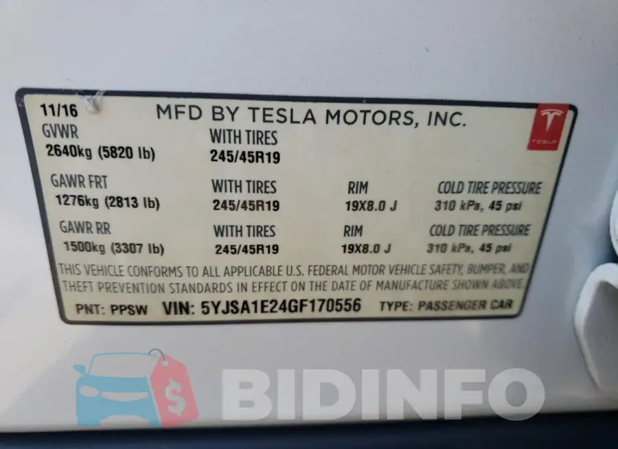 5YJSA1E24GF170556 Photo# 12