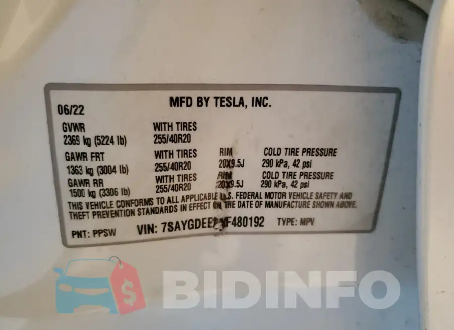 7SAYGDEE2NF480192 Photo# 12