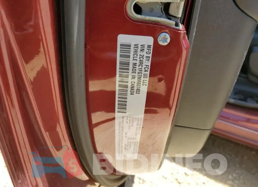 2C4RC1FG7MR607453 Photo# 14