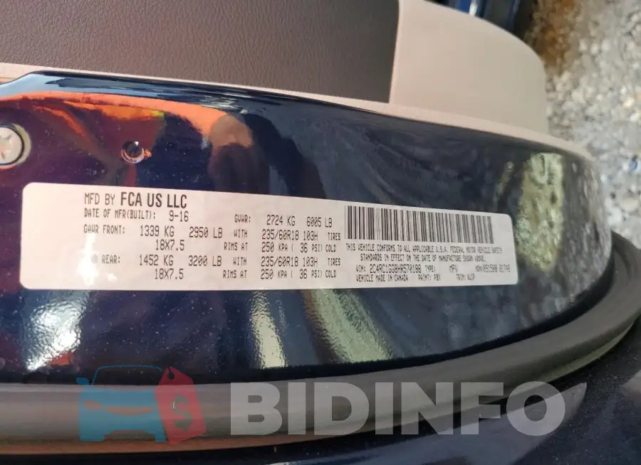 2C4RC1GG8HR570188 Photo# 13