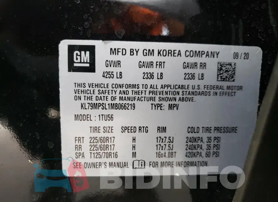 KL79MPSL1MB066219 Photo# 13