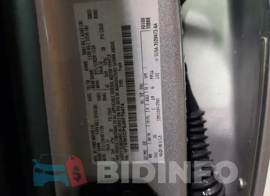 1FTEW1CP9JKF70474 Photo# 13