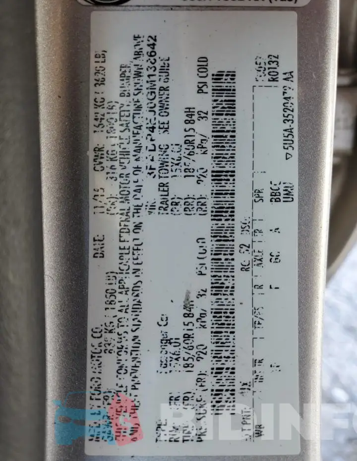 3FADP4EJ0GM138642 Photo# 12