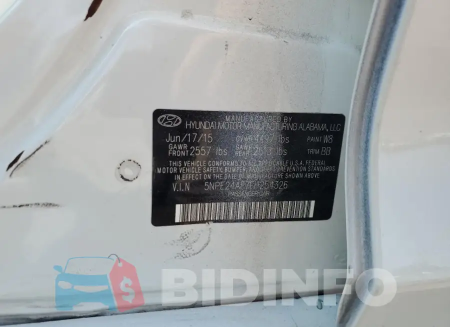 5NPE24AF7FH254326 Photo# 12