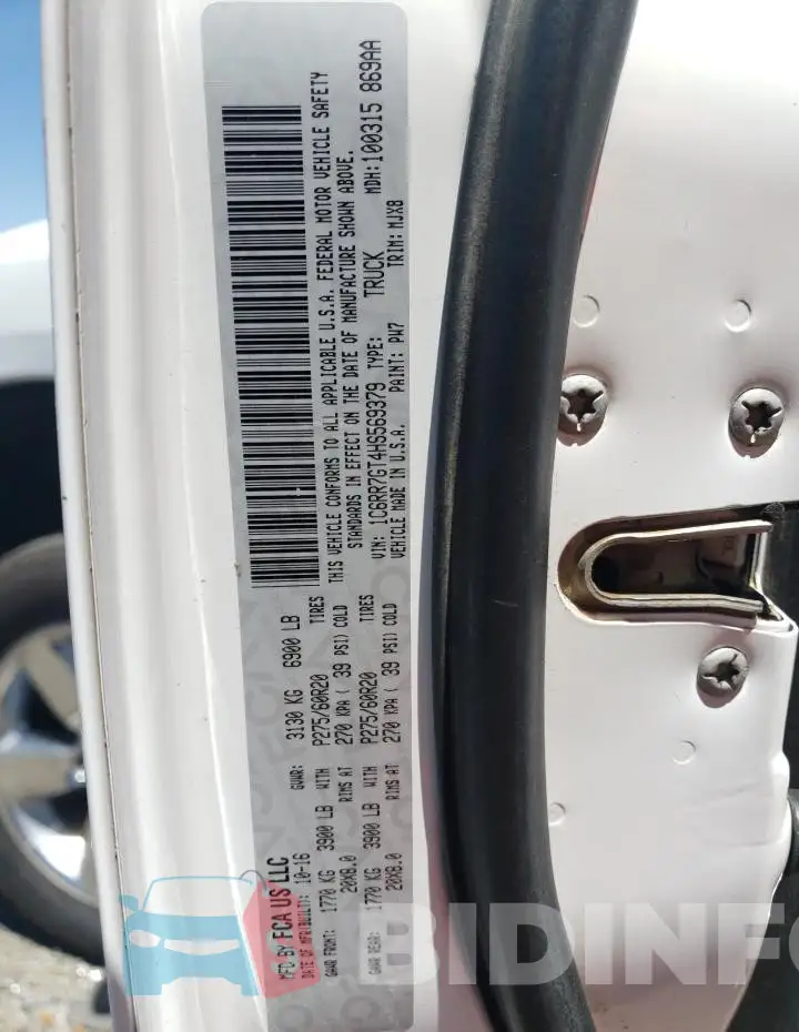 1C6RR7GT4HS569379 Photo# 12